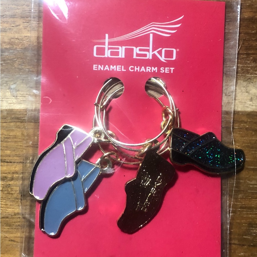 Dansko nurse clog wine charms